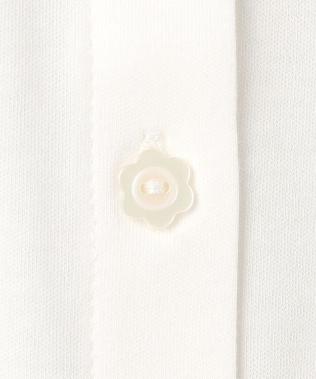 ANY KIDS レース襟カットソーブラウス ホワイト