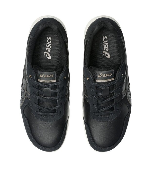 ASICS WALKING ハダシウォーカー LE レディース 3E相当 ブラック×ベージュ