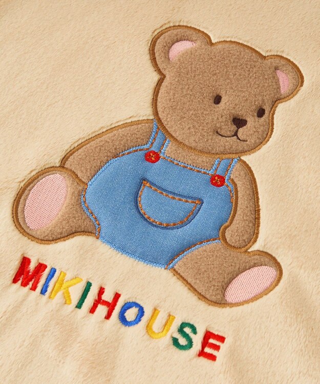 MIKI HOUSE HOT BISCUITS 【ミキハウス】 ミキハウスベア スリーパー ベージュ