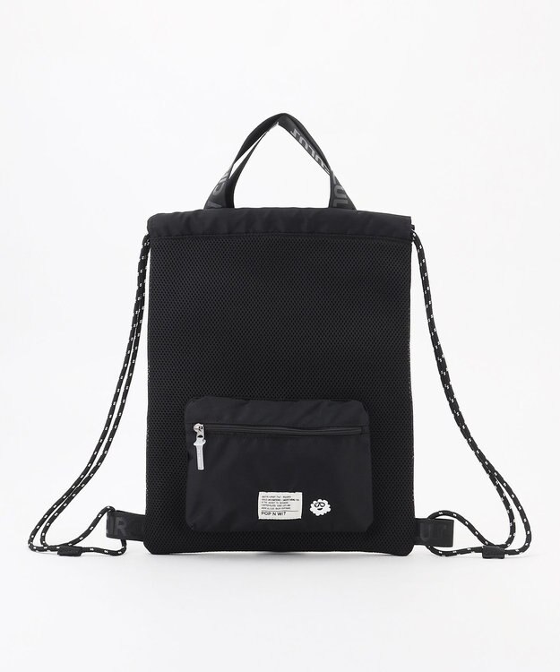 PW CIRCULUS 【UNISEX】ナップサック ゴルフ ブラック系