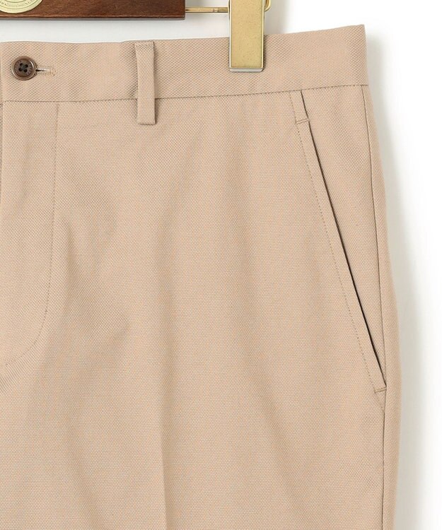 J.PRESS MEN 【ハイパワーストレッチ / ウォッシャブル可】シャンブレードビー パンツ ベージュ系