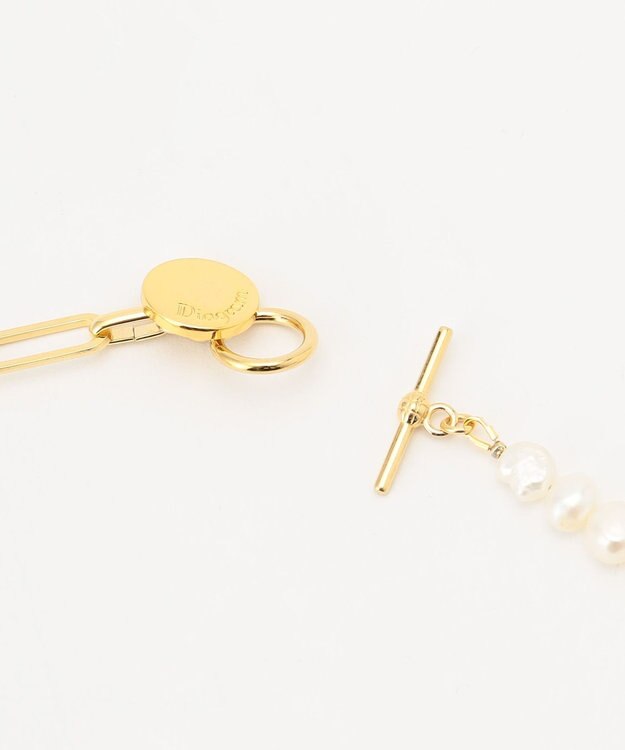 GRACE CONTINENTAL パールマンテル2wayネックレス ゴールド