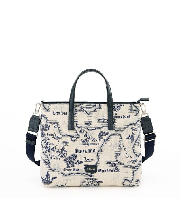 IBIZA ディーア　2WAYバッグ（S） 紺