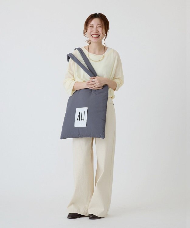AMERICAN HOLIC パテッドホリホリトートバッグ Charcoal Gray