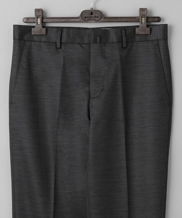 GOTAIRIKU セットアップ対応【洗える/ストレッチ/シワになりにくい】ウォッシャブルジャージー セットアップパンツ グレー系