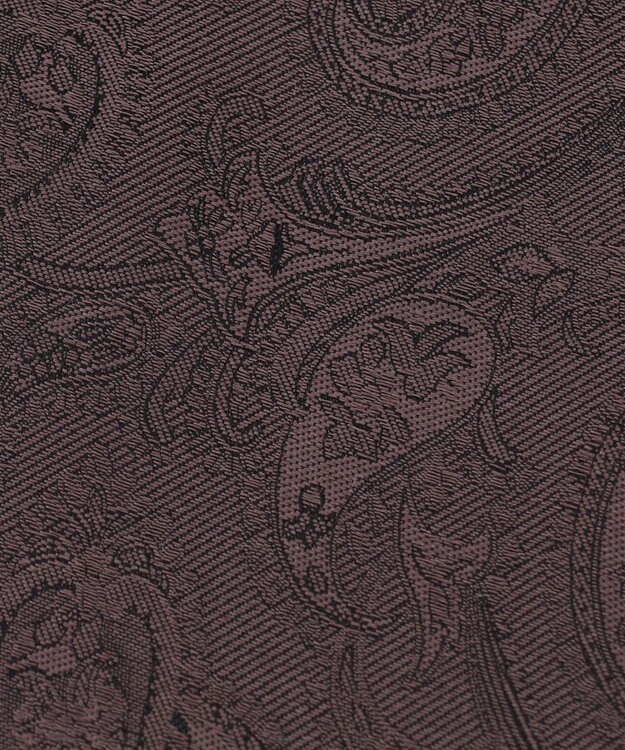 JOSEPH HOMME 【日本製】ペイズリーチーフ ダークブラウン系