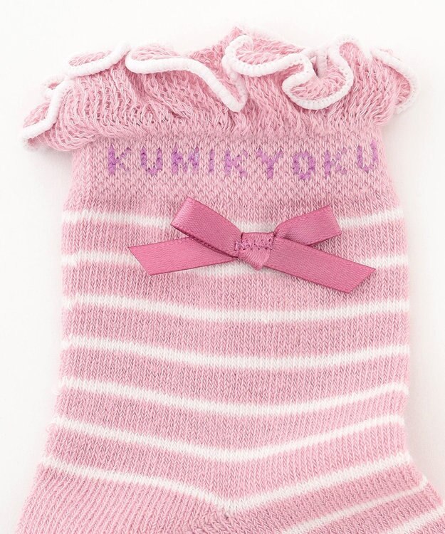 組曲 KIDS 【13-24cm】3足セット ソックス ピンク系