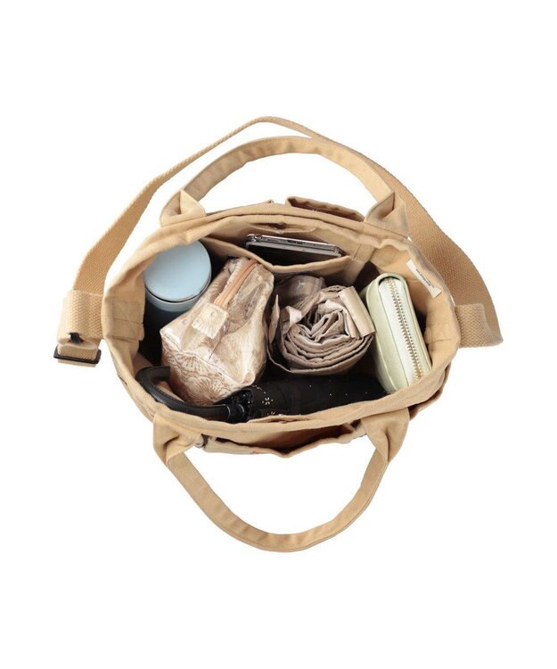 ROOTOTE 8421【スヌーピー】 IP.デリ.ポケッツ.ピーナッツ-0C 03：ベージュ