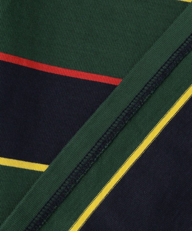 J.PRESS MEN 【フード取り外し可】フーデット ラガーシャツ ネイビー系9