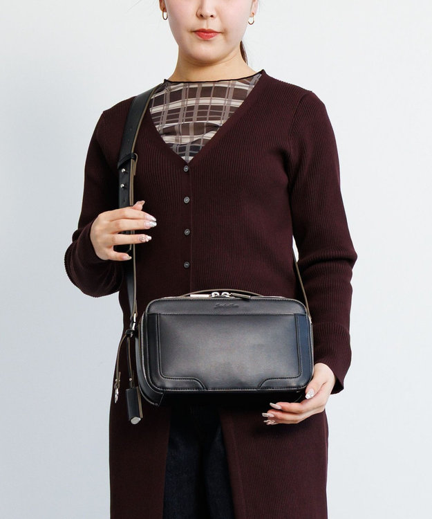 ACE BAGS & LUGGAGE Jewelna Rose オタハピ ミニバッグ NEO ショルダーバッグ 65621 ジュエルナローズ アイスグレー