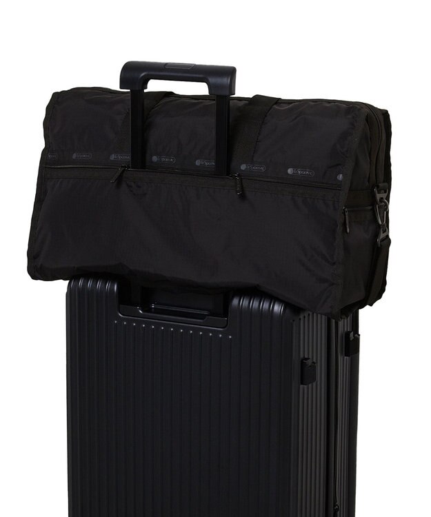 LeSportsac DELUXE LG WEEKENDER 【日本限定】リサイクルドブラックJP リサイクルドブラックJP