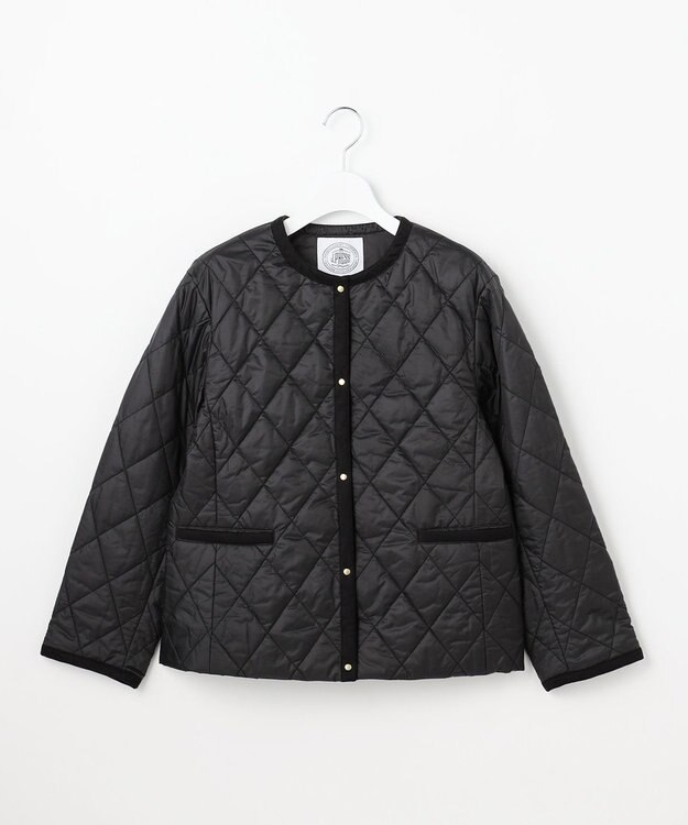 J.PRESS LADIES S 【WEB限定カラーあり】コンパクトタフタキルティング ブルゾン ブラック系