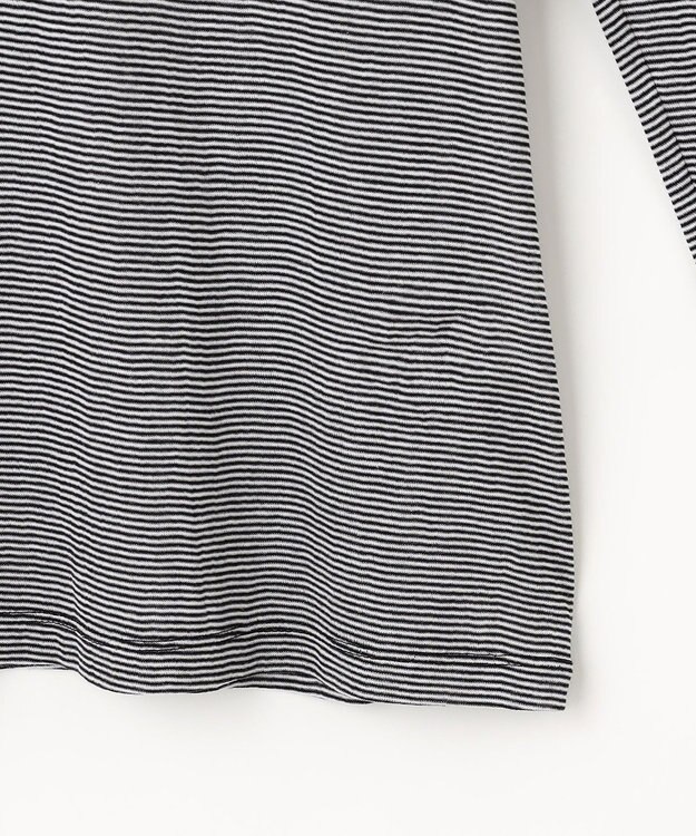 J.PRESS LADIES S 【WEB限定】シアーメローネックインナー カットソー ブラック系1