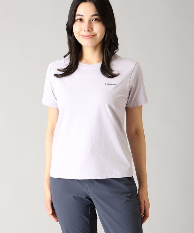 Columbia Columbia/ ウィメンズライトキャニオンショートスリーブTシャツ /コロンビア Lavender Pearl