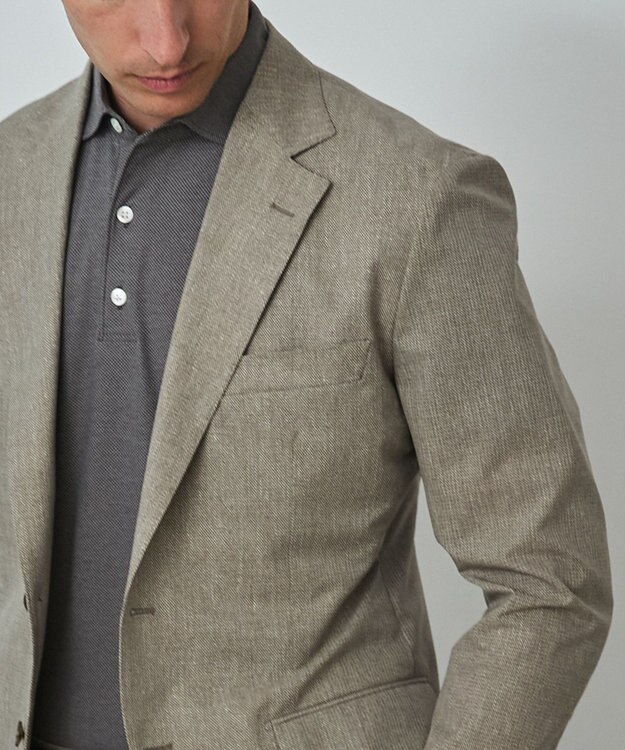 GOTAIRIKU 圧倒的清涼感【夏に必要なカイテキ7機能】クールドッツ セットアップジャケット_クラシックプリント(26年モデル) ベージュ_クラシックプリント