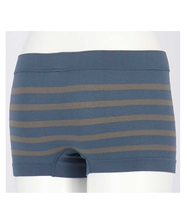 une nana cool S～LLまでワンサイズ設計 びよ～んと伸びるショーツ B4N ボーダー SX