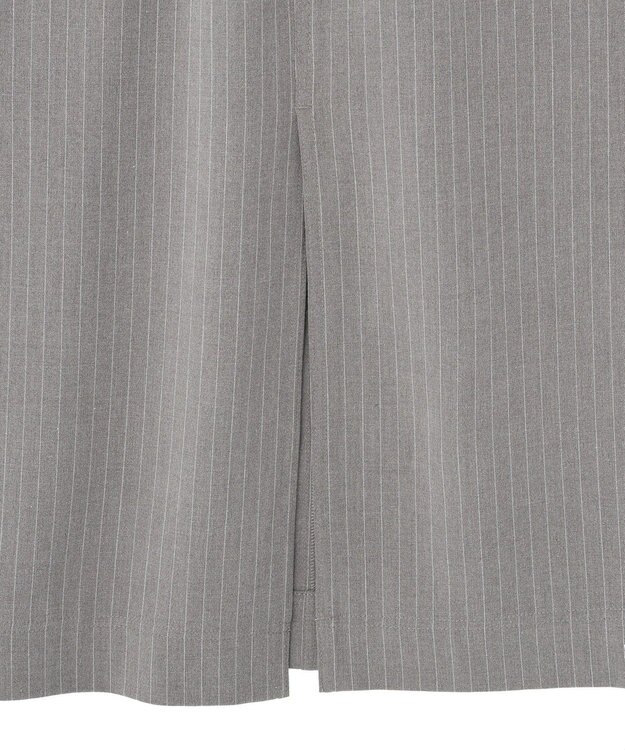 AMERICAN HOLIC 【イージーケア】ベイカータイトスカート Stripe Gray