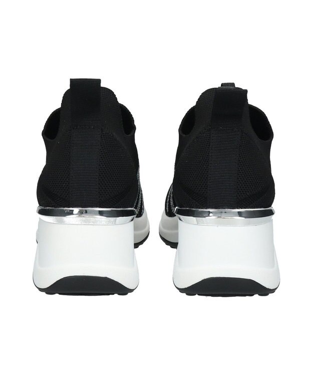 Bridget Birkin 【Bridget Birkin】ビジューニットヒールアップスニーカー ブラック雑材