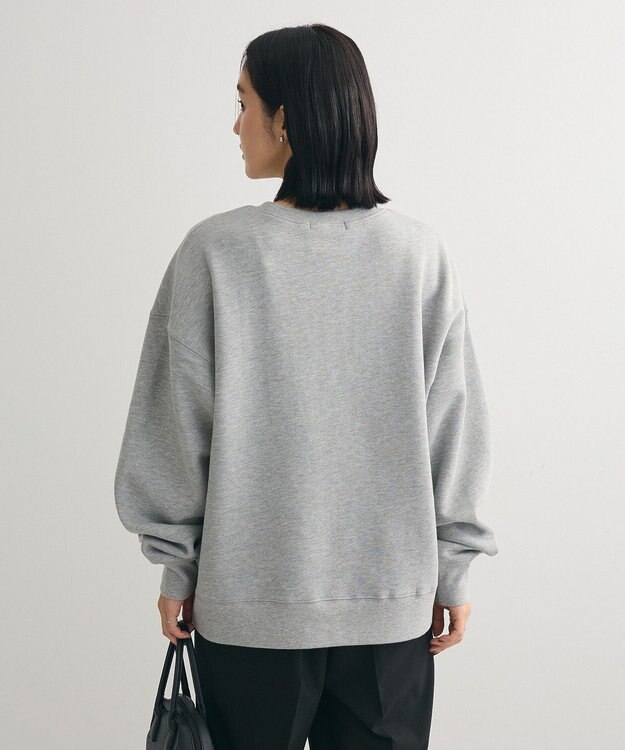 Green Parks 裏起毛アソートロゴプルオーバー Gray Mixture