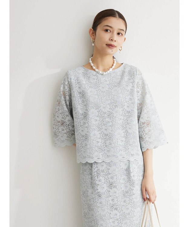 Green Parks ｅｆ－ｄｅ　レースブラウス Mint