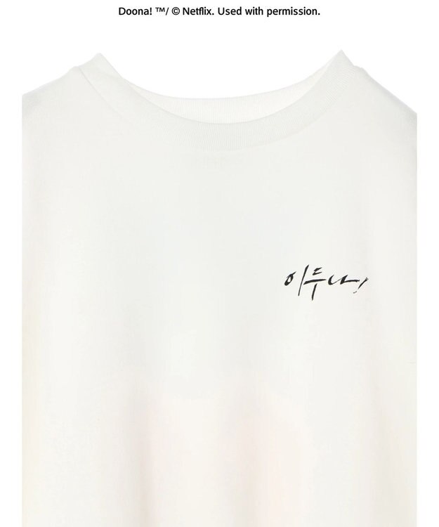 Green Parks ●ＤＯＯＮＡ！　ロゴｐｔルーズスウェット White