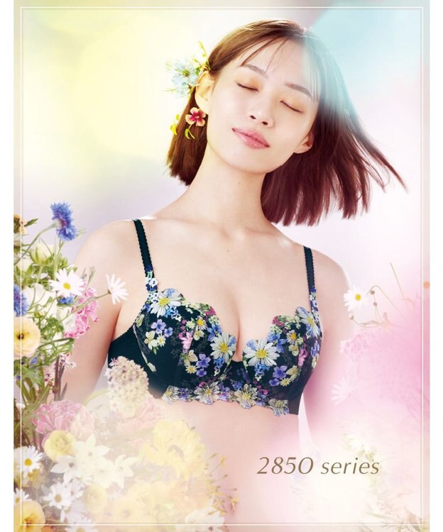 Wing ブラジャー 小さく見せるブラ Wing Lesiage 脇すっきり 背中すっきり 【2850シリーズ】 Gカップまで対応 フルカップ PB2851 ウイング／ワコール コン