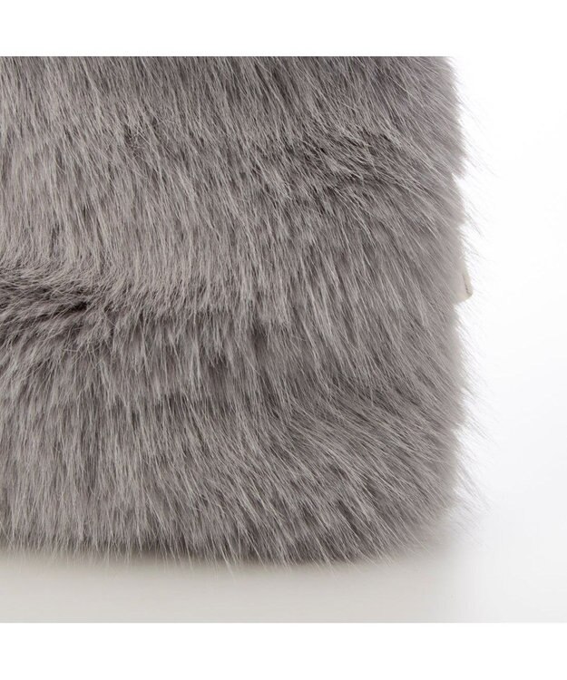 UNBILLION カシュカシュ cachecache / エコファーシンプルショルダートートバッグ GY