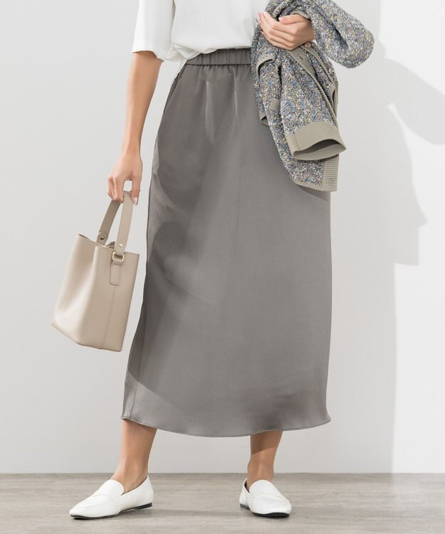 ONWARD Reuse Park 【自由区】スカート春夏 グレー