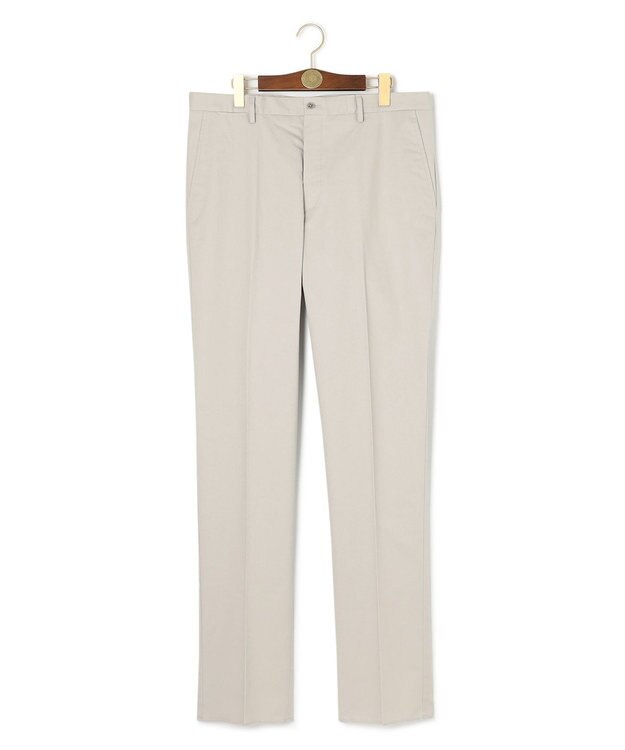 J.PRESS MEN 【KING SIZE】【ストレッチ】トリコチンストレッチ パンツ ライトグレー系