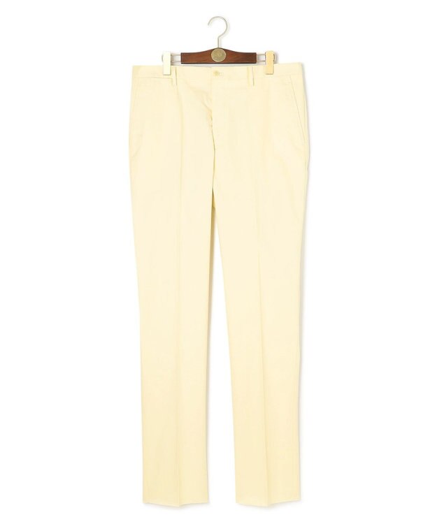 J.PRESS MEN 【KING SIZE】【ストレッチ】トリコチンストレッチ パンツ イエロー系