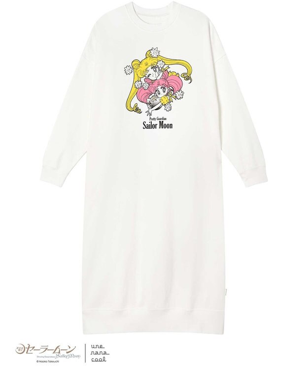 une nana cool 美少女戦士セーラームーン × une nana cool ワンピース アイボリー