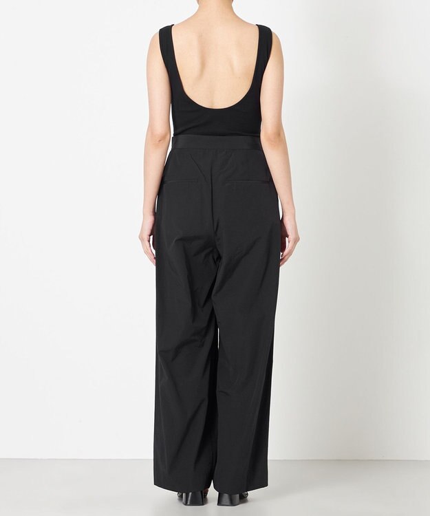 NAVE 【Nave・洗える】ドライタッサー パンツ ブラック系