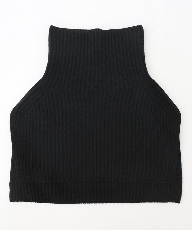 23区 ウールカシミヤ ネックウォーマー ブラック系