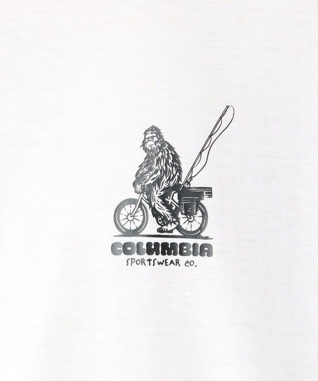 Columbia Columbia/ シダートレイルバックグラフィックTシャツ /コロンビア White Ride Squatch