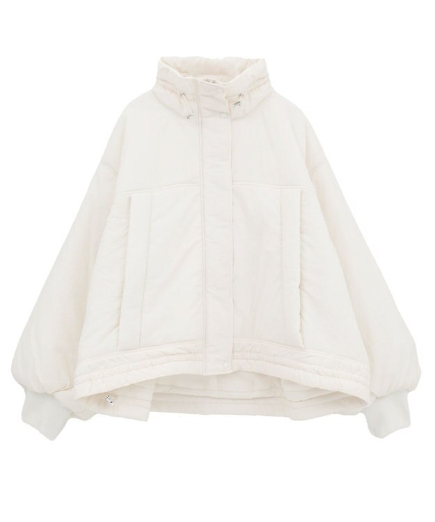 earth music&ecology モンスターコート Ivory