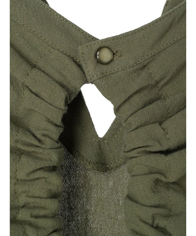 Green Parks ・ＥＬＥＮＣＡＲＥ　ＤＵＥ　バックリボンワンピース Khaki