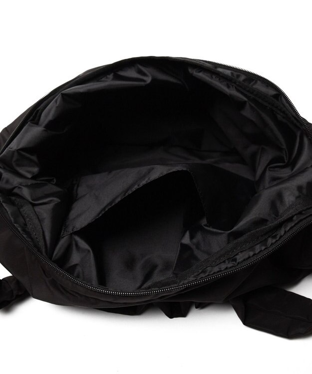 WEGO 【ユニセックス着用ITEM】ハーフムーンドロストショルダー ブラック