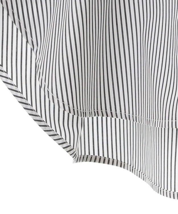 AMERICAN HOLIC ＳＥＴ　イージーケアロングシャツ＋ポンチベスト Stripe