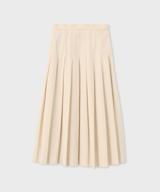 Paul Smith ピーチコットン プリーツスカート アイボリー