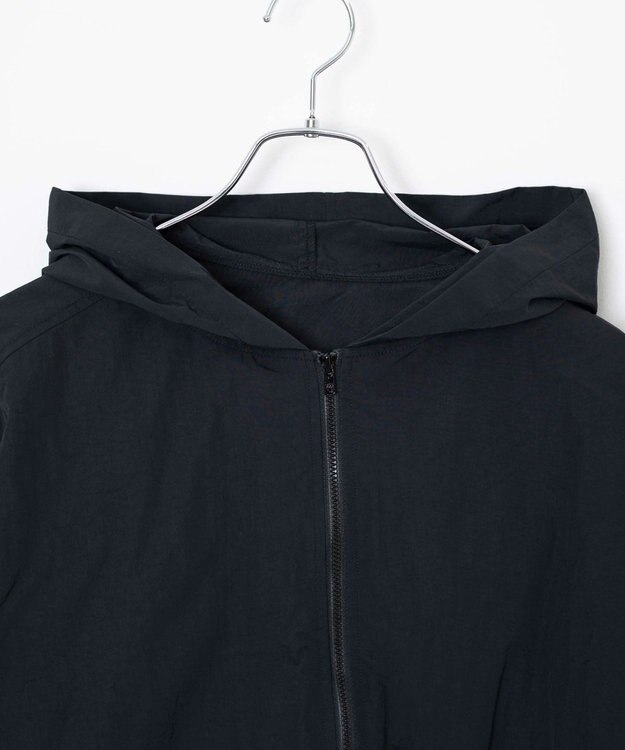 WEGO ショートナイロンブルゾン ブラック