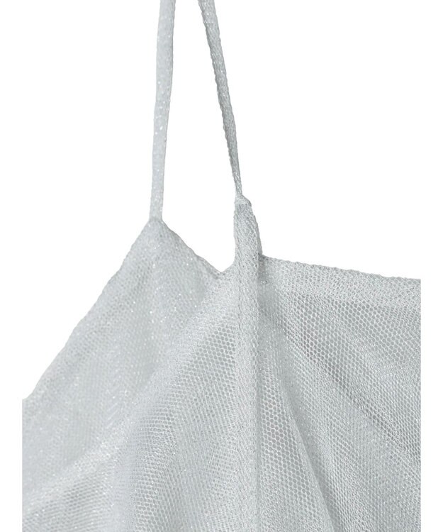 Green Parks ２ｗａｙ　レイヤードラメワンピース Light Gray