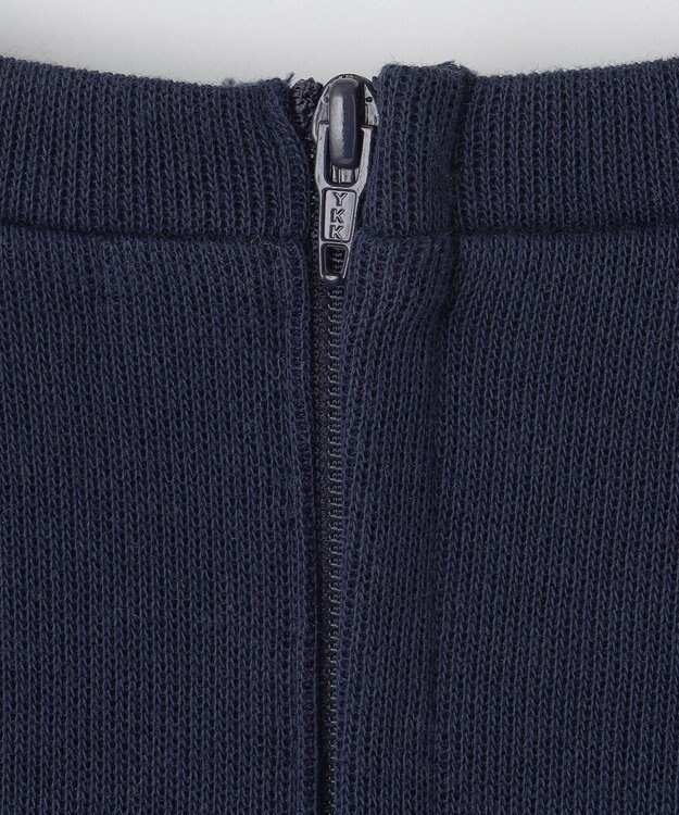 組曲 KIDS 【110-140㎝】ダブルフェイスドッキング ワンピース マローブルー系