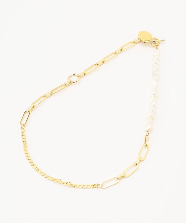 GRACE CONTINENTAL パールマンテル2wayネックレス ゴールド