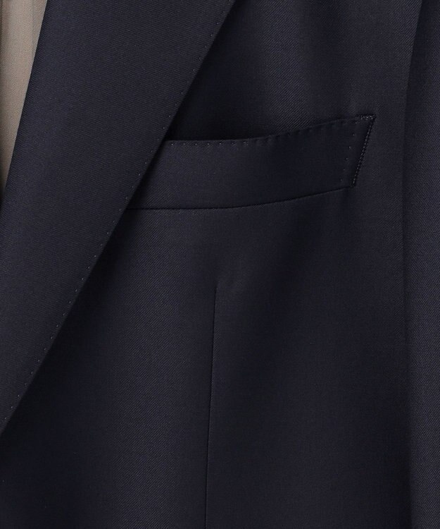 GOTAIRIKU 【御幸毛織/オリジナル素材】Super160’S 定番 ネイビーブレザー(25年秋冬モデル) ネイビー系