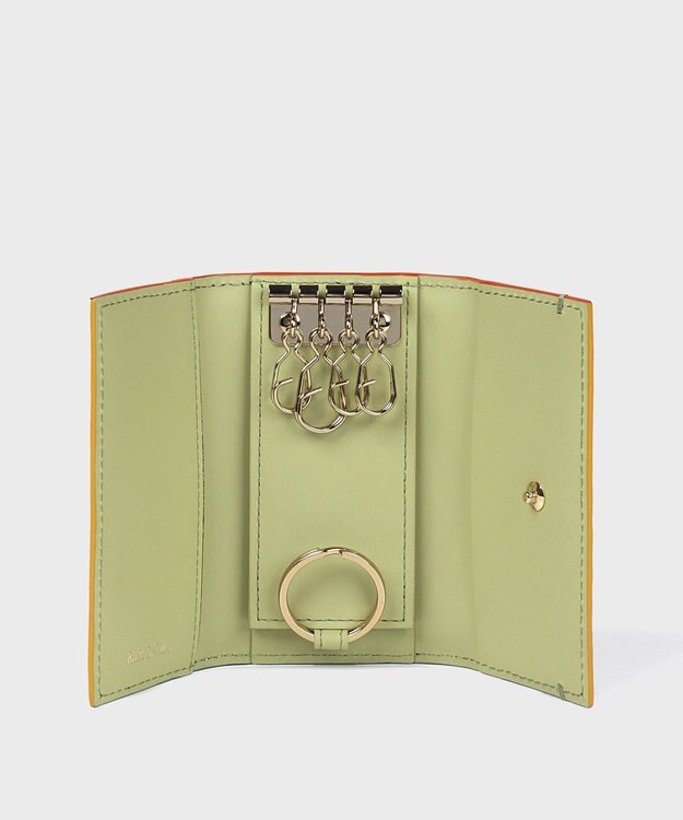 Paul Smith カラードエッジ キーケース グリーン