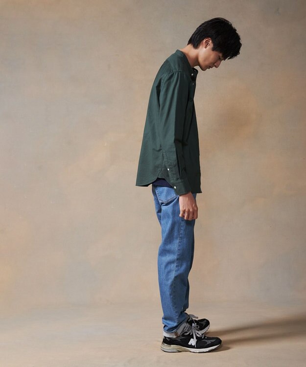 J.PRESS MEN ストレッチシルケットデニム ブルー系