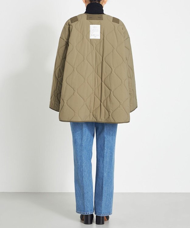 NAVE ライナーキルトアウターsize1 カーキ系