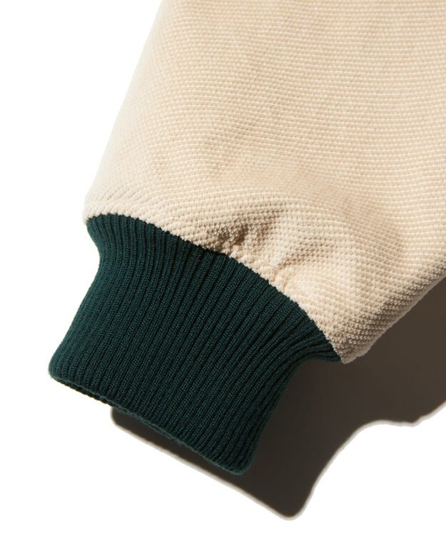 J.PRESS MEN 【AaronChang】【UNISEX】バーシティジャケット グリーン系