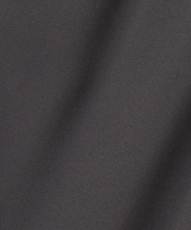 UNFILO L 【ウエストゴム】ライトジョーゼット ジョグパン チャコール