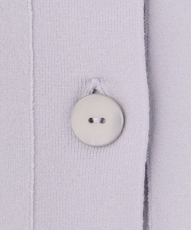 ICB 【洗える】ヴィスコースワイド カーディガン ライラックグレー系